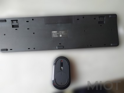 Комплект клавіатура + миша Xiaomi MiiiW wireless keyboard and mouse set Black MWWC01