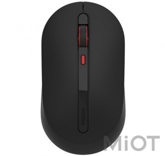 Мишка бездротова Xiaomi MiiiW Wireless Mute Mouse Black MWMM01