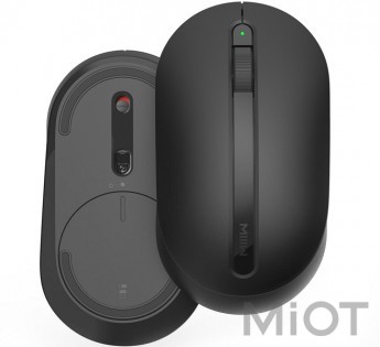 Мишка бездротова Xiaomi MiiiW Wireless Office Mouse Black MWWM01