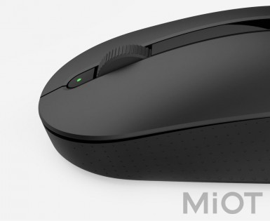 Мишка бездротова Xiaomi MiiiW Wireless Office Mouse Black MWWM01