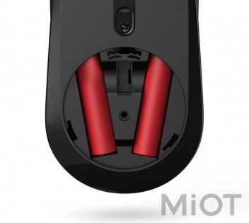 Мишка бездротова Xiaomi MiiiW Wireless Office Mouse Black MWWM01
