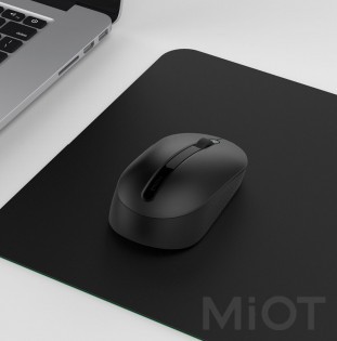 Мишка бездротова Xiaomi MiiiW Wireless Office Mouse Black MWWM01