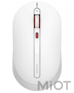 Мишка бездротова Xiaomi MiiiW Wireless Mute Mouse White MWMM01