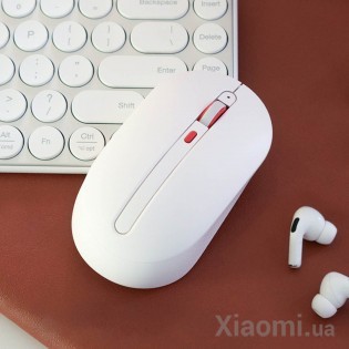 Мышка беспроводная Xiaomi MiiiW Wireless Mute Mouse White MWMM01