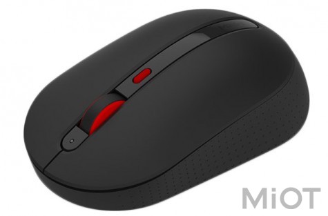 Мишка бездротова Xiaomi MiiiW Wireless Mute Mouse Black MWMM01