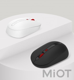 Мишка бездротова Xiaomi MiiiW Wireless Mute Mouse White MWMM01