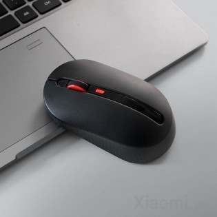 Мышка беспроводная Xiaomi MiiiW Wireless Mute Mouse Black MWMM01