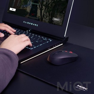 Мишка бездротова Xiaomi MiiiW Wireless Mute Mouse Black MWMM01