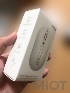Мишка бездротова Xiaomi MiiiW Wireless Mute Mouse White MWMM01
