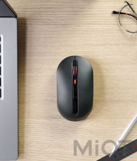 Мишка бездротова Xiaomi MiiiW Wireless Mute Mouse Black MWMM01
