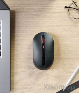 Мышка беспроводная Xiaomi MiiiW Wireless Mute Mouse Black MWMM01