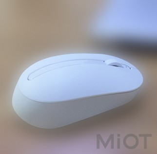 Мишка бездротова Xiaomi MiiiW Wireless Office Mouse White MWWM01