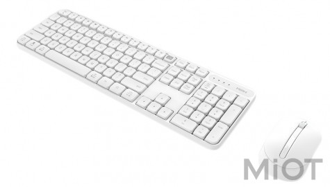 Комплект клавіатура + миша Xiaomi MiiiW Wireless Silent Combo White (MWWC01)