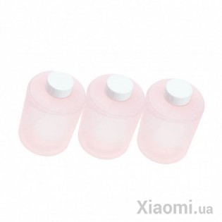 Сменный блок Xiaomi Mi Home (MiJia) Automatic Induction Soap Dispenser Bottle 320ml Pink (3 шт.)