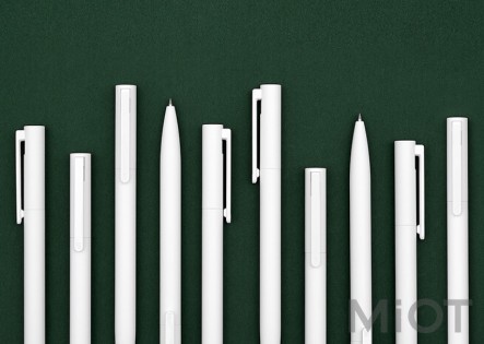 Набір гелевих ручок Xiaomi Mi Home (Mijia) Gel Pen 10 Pack White (MJZXB01WC)