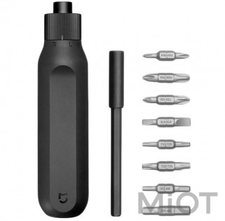 Викрутка з тріскачкою Xiaomi Mi Home (Mijia) 16 в 1 Black MJJLLSD002QW