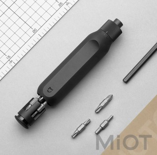 Викрутка з тріскачкою Xiaomi Mi Home (Mijia) 16 в 1 Black MJJLLSD002QW