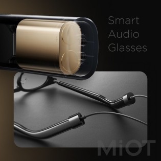 Смарт-очки Mijia Audio Glasses Aviator Золотой BHR08VYGL