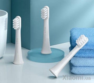 Насадки для зубной щетки Xiaomi Mi Home (Mijia) Toothbrush Head for T100 White (3шт/упаковка) MBS302 (NUN4098CN)