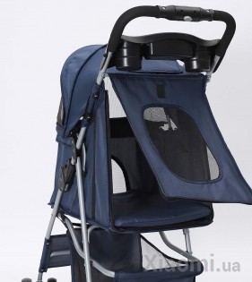 Портативная складная коляска для домашних животных Xiaomi Mini Monstar Blue 74x47x100cm