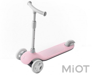 Дитячий самокат-кікборд Xiaomi MITU Rice Rabbit Scooter (HBC01YM) Pink