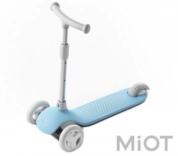 Дитячий самокат-кікборд Xiaomi MITU Rice Rabbit Scooter (HBC01YM) Blue