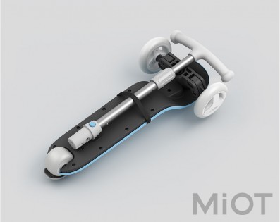 Дитячий самокат-кікборд Xiaomi MITU Rice Rabbit Scooter (HBC01YM) Blue
