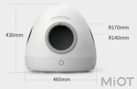 Розумний будинок з підігрівом для домашніх тварин Xiaomi Moestar Spaceship