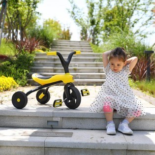 Детский трехколесный велосипед Xiaomi Montasen TS01 Yellow