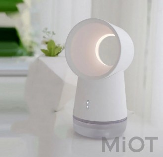 Безлопатевий вентилятор зі зволожувачем повітря Xiaomi NeSugar 2 in 1 Mini Cooling Fan R011