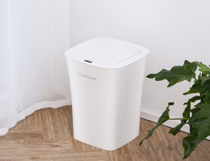 Розумний кошик для сміття Xiaomi Ninestars Waterproof Induction Trash White (DZT-10-11S)