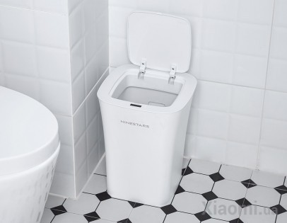 Умная корзина для мусора Xiaomi Ninestars Waterproof Induction Trash White (DZT-10-11S)