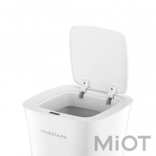 Розумний кошик для сміття Xiaomi Ninestars Waterproof Induction Trash White (DZT-10-11S)
