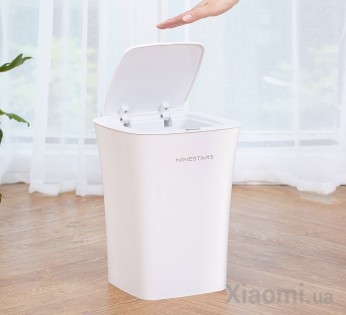 Умная корзина для мусора Xiaomi Ninestars Waterproof Induction Trash White (DZT-10-11S)