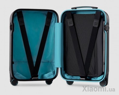 Чемодан Xiaomi Runmi 90 Ninetygo Iceland Smart Unlock Suitcase 20" Dark Green (6970055346412)