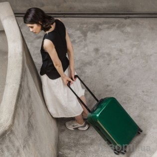 Чемодан Xiaomi Runmi 90 Ninetygo Iceland Smart Unlock Suitcase 20" Dark Green (6970055346412)