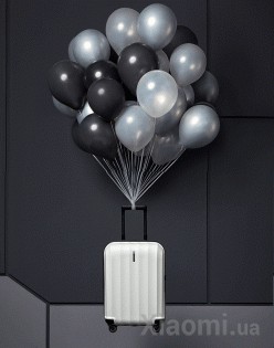 Чемодан Xiaomi Runmi 90 Ninetygo X Kevlar Ultralight Suitcase Moonlight 20" White (6972125142054)