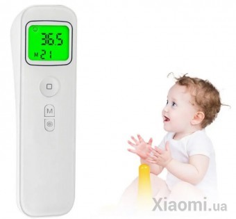 Термометр Xiaomi Non-contact Infrared Electronic Thermometer for Body Forehead Object - White