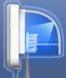 Розумний стерилізатор для зубних щіток Oclean UVC S1 White