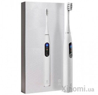 Электрическая зубная щетка Xiaomi Oclean X Pro Elite Limestone Grey (OLED) (Международная версия)