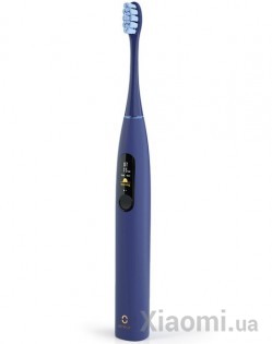 Умная зубная электрощетка Xiaomi Oclean X Pro Navy Blue (OLED)