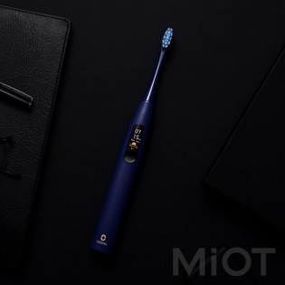 Розумна зубна електрощітка Xiaomi Oclean X Pro Navy Blue (OLED)