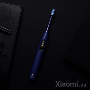 Умная зубная электрощетка Xiaomi Oclean X Pro Navy Blue (OLED)