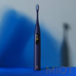 Розумна зубна електрощітка Xiaomi Oclean X Pro Navy Blue (OLED)
