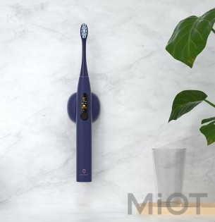 Розумна зубна електрощітка Xiaomi Oclean X Pro Navy Blue (OLED)