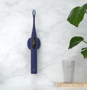 Умная зубная электрощетка Xiaomi Oclean X Pro Navy Blue (OLED)