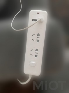 Подовжувач Xiaomi OPPLE Power Strip ( 2 розетки + 2 USB ) 1.8m White