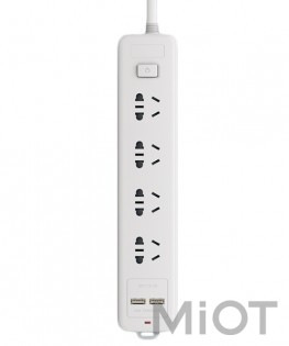 Подовжувач Xiaomi OPPLE Power Strip ( 4 розетки + 2 USB ) 1.8m White