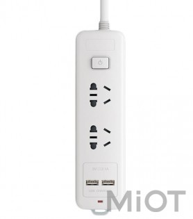 Подовжувач Xiaomi OPPLE Power Strip ( 2 розетки + 2 USB ) 1.8m White