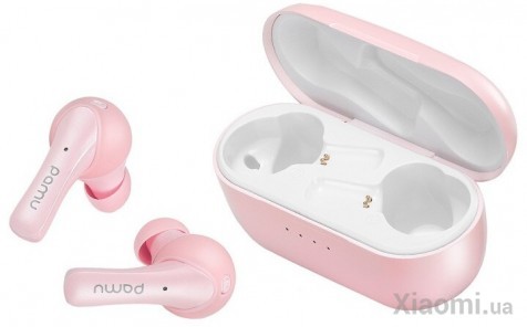 Беспроводная Bluetooth-гарнитура Xiaomi PaMu Slide mini Pink